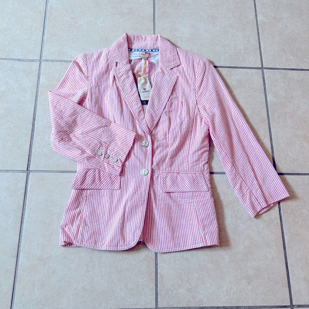 🍀 NWT Cremieux lightweight blazer size 0